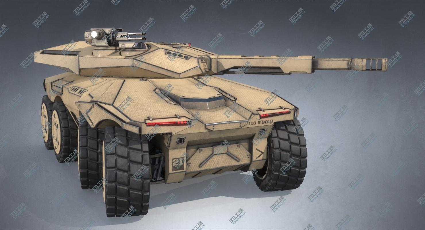 images/goods_img/202105073/Sci-fi Tank APC Desert Concept 3D/3.jpg